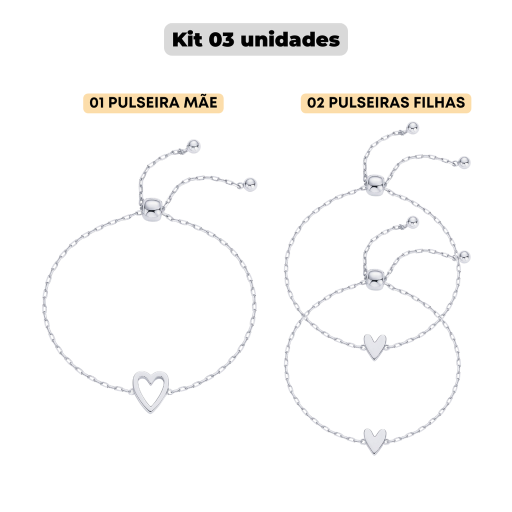 Pulseiras Mãe & Filha – Compre 1 Leve 2 💕
