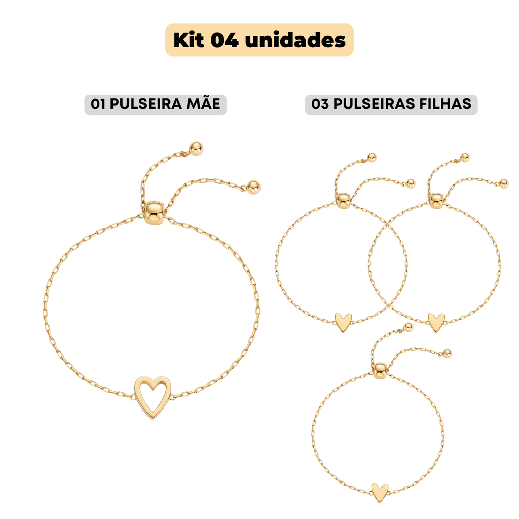 Pulseiras Mãe & Filha – Compre 1 Leve 2 💕