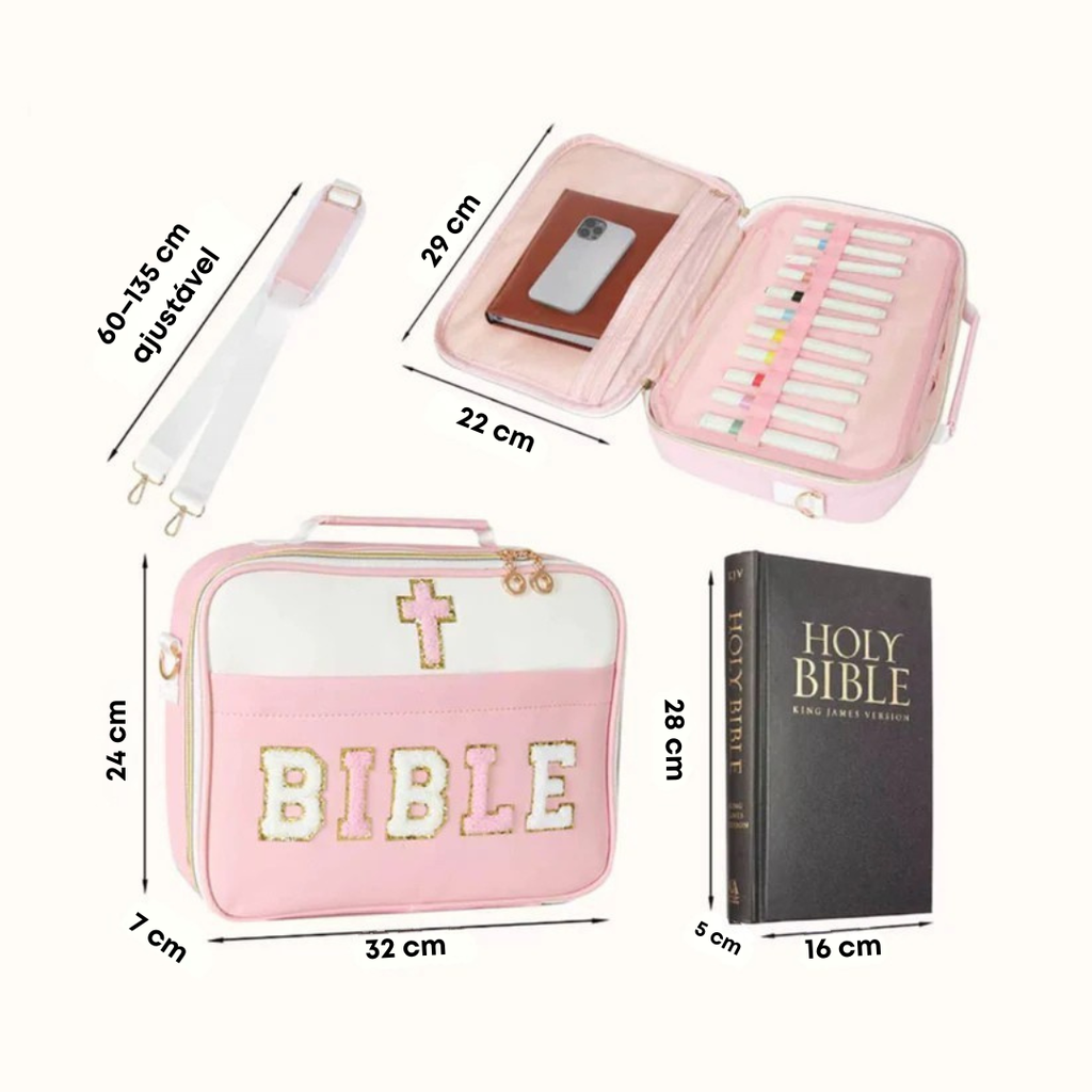 Bolsa da Palavra™ — Protege, Organiza e Valoriza Sua Bíblia