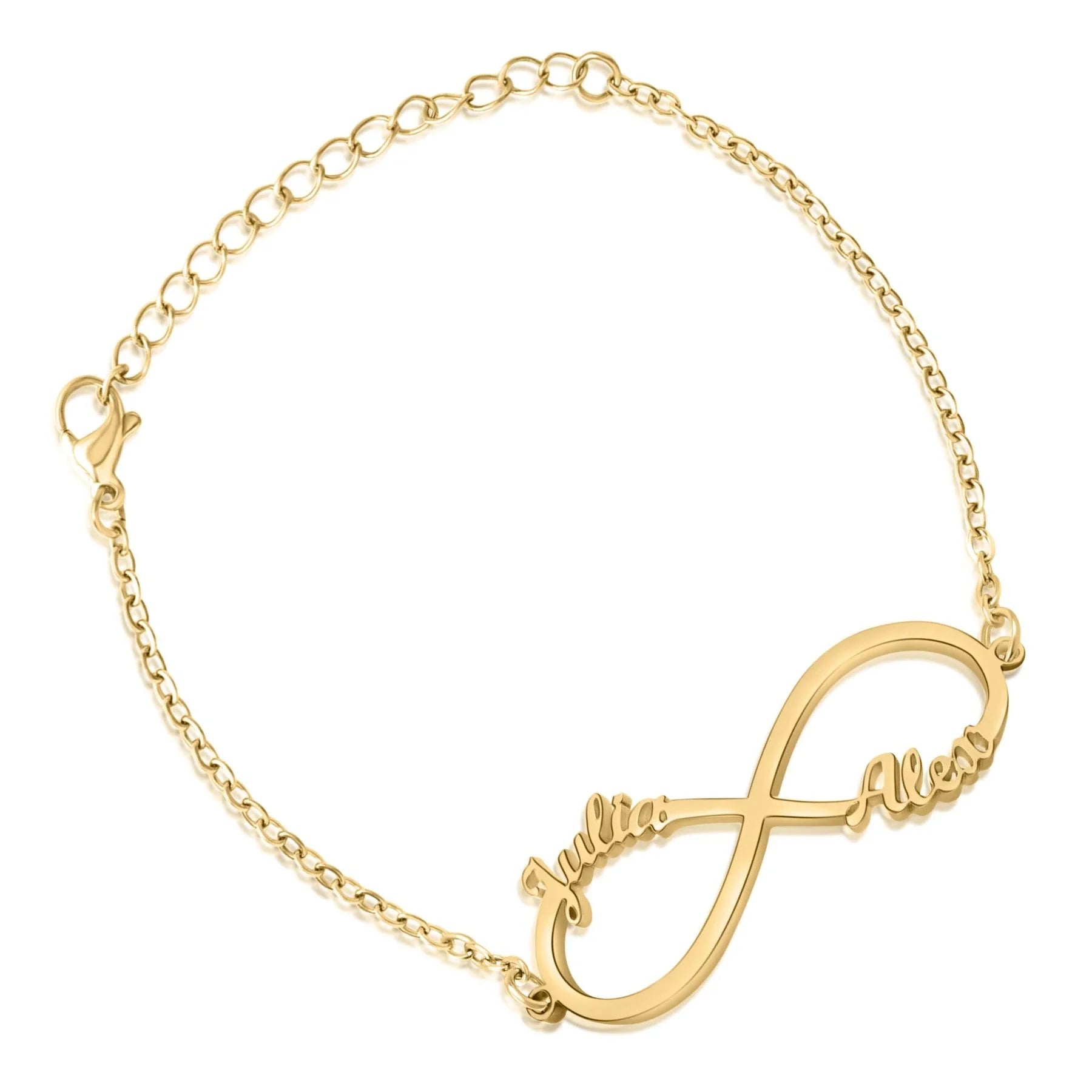 Pulseira Infinito com Nomes