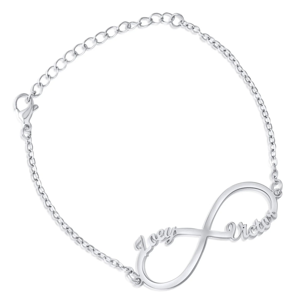 Pulseira Infinito com Nomes