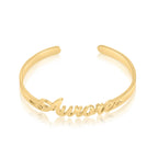 Bracelete Aberto com Nome Personalizado