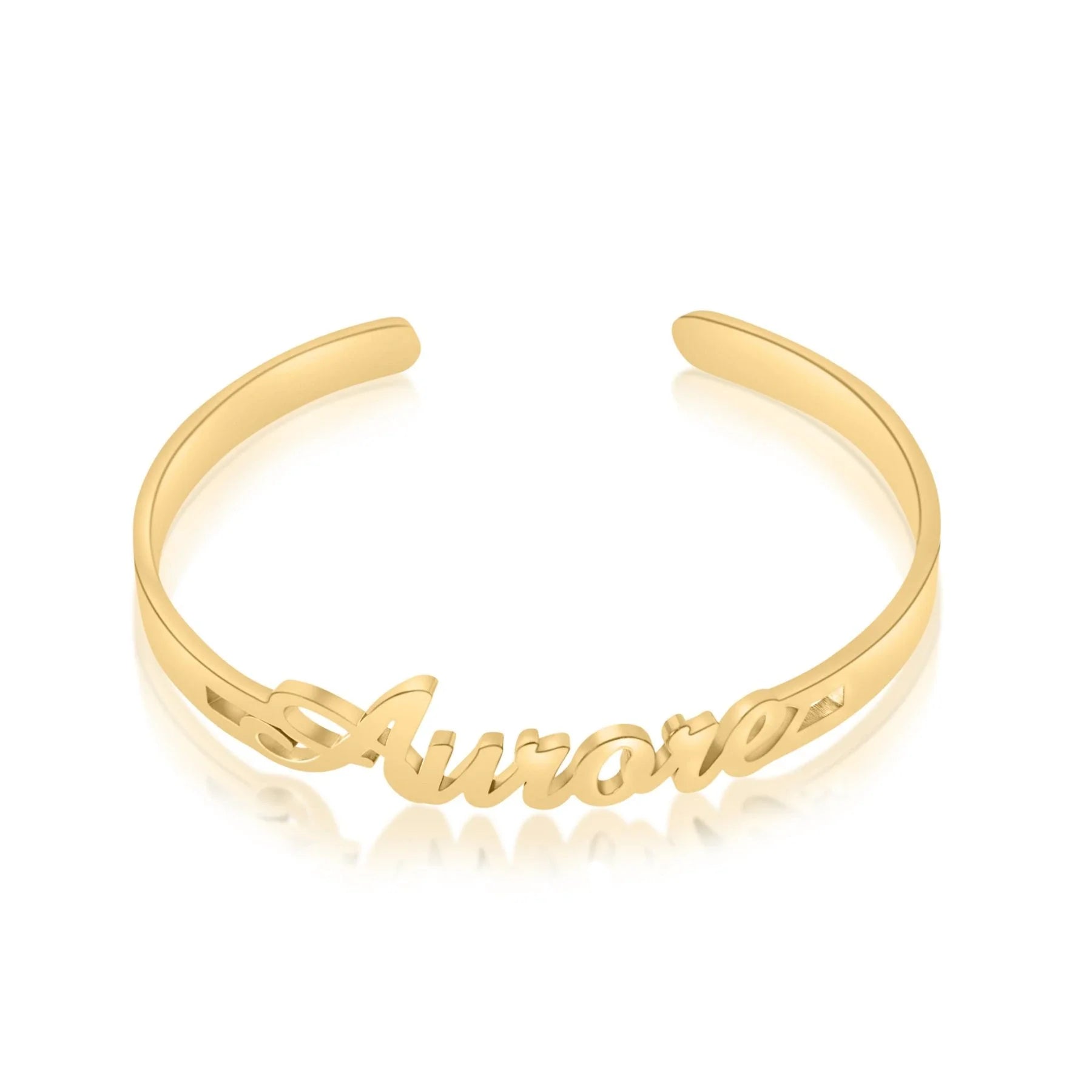 Bracelete Aberto com Nome Personalizado