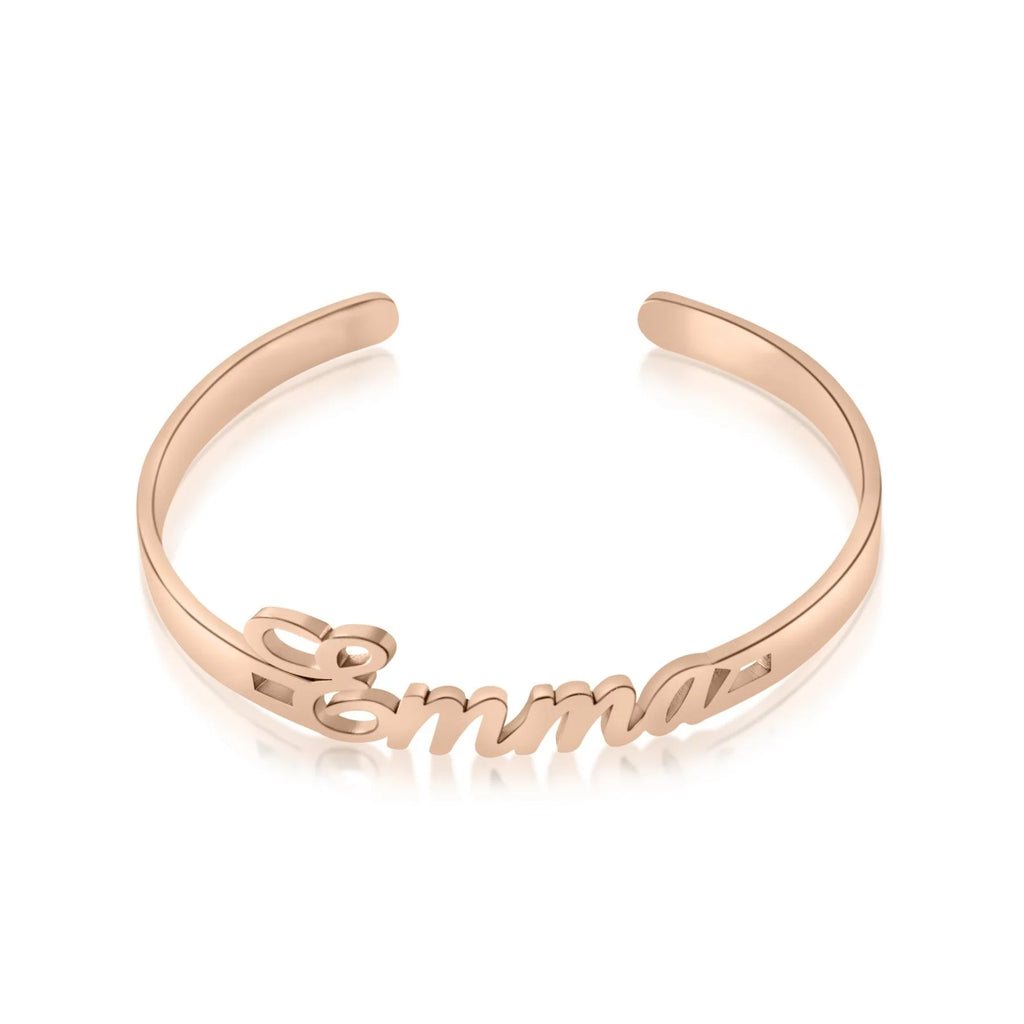 Bracelete Aberto com Nome Personalizado
