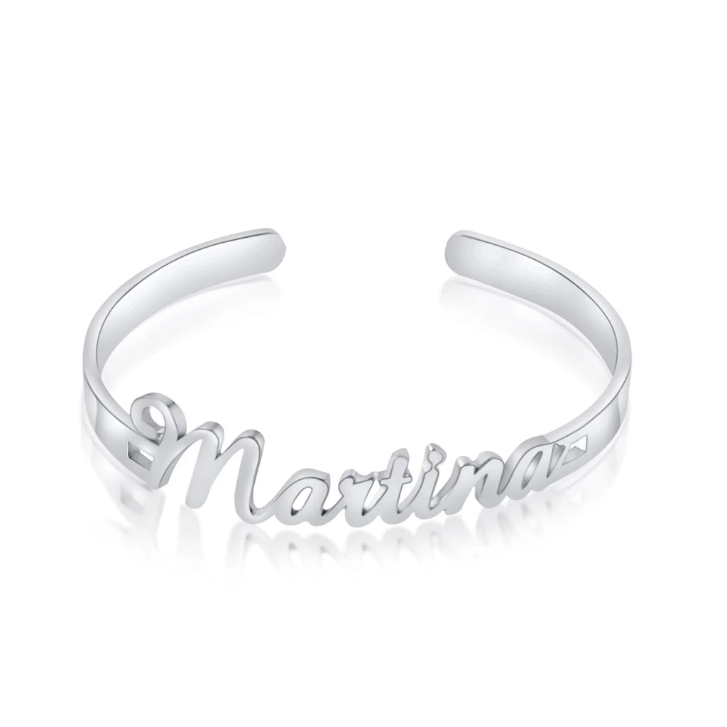 Bracelete Aberto com Nome Personalizado