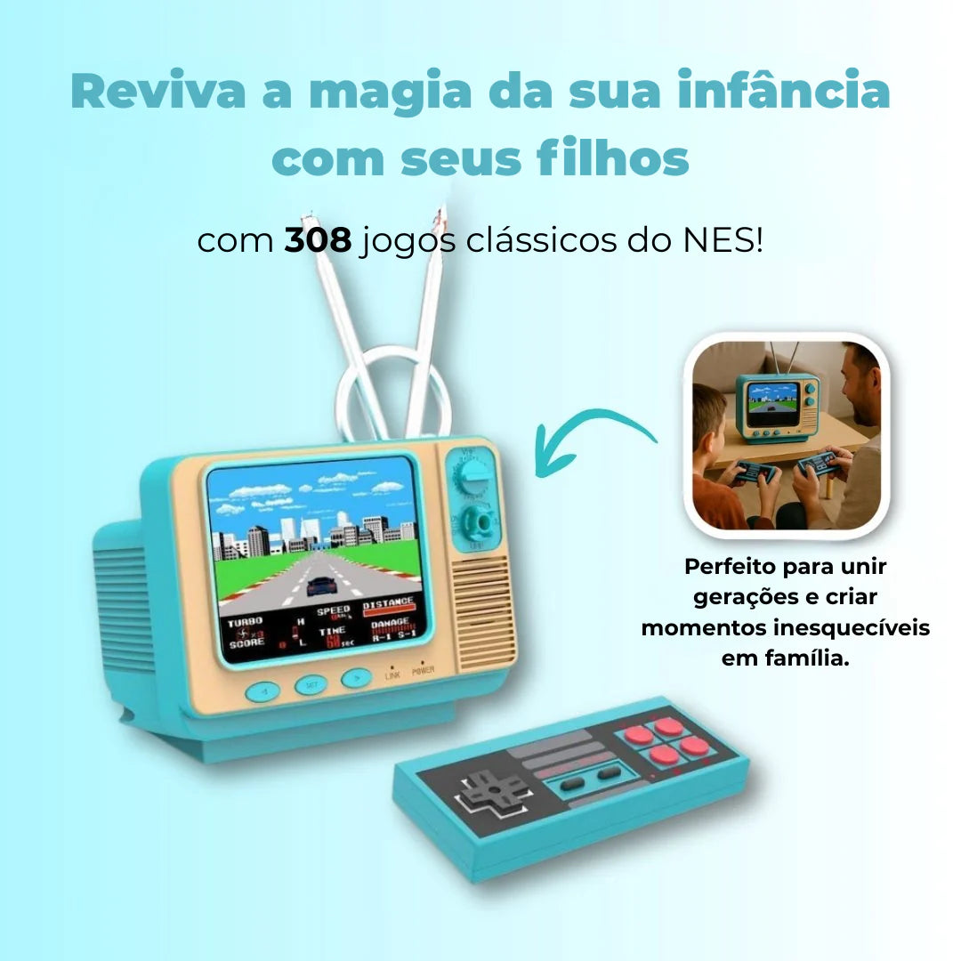 Video Game Retro com +300 Jogos
