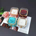 Caixa Rotativa com Rosa Eterna (Somente Caixa)