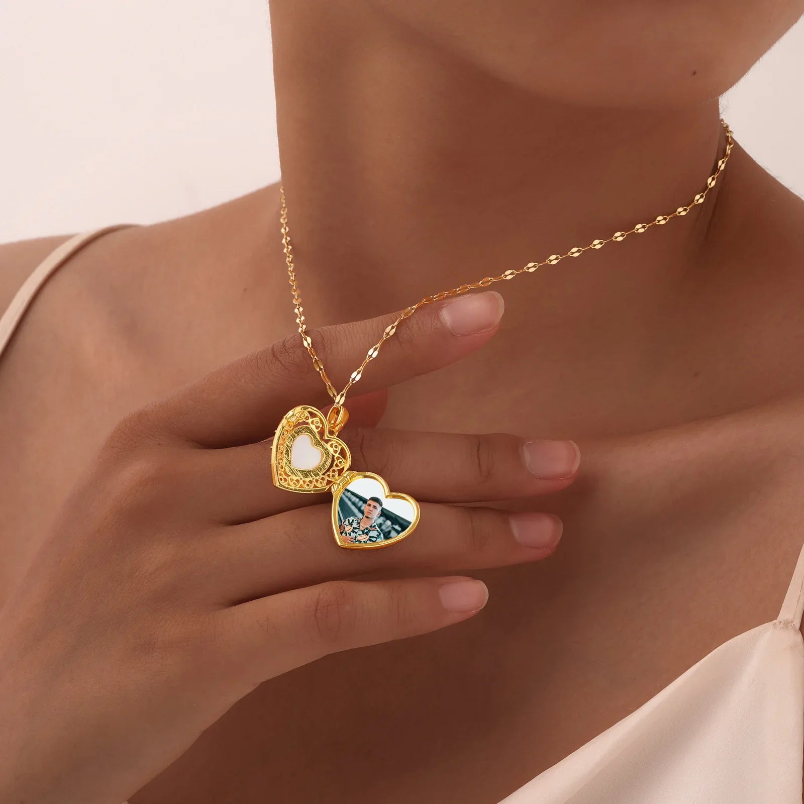 Relicário Mil Amores com Foto Personalizada