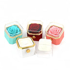 Caixa Rotativa com Rosa Eterna (Somente Caixa)